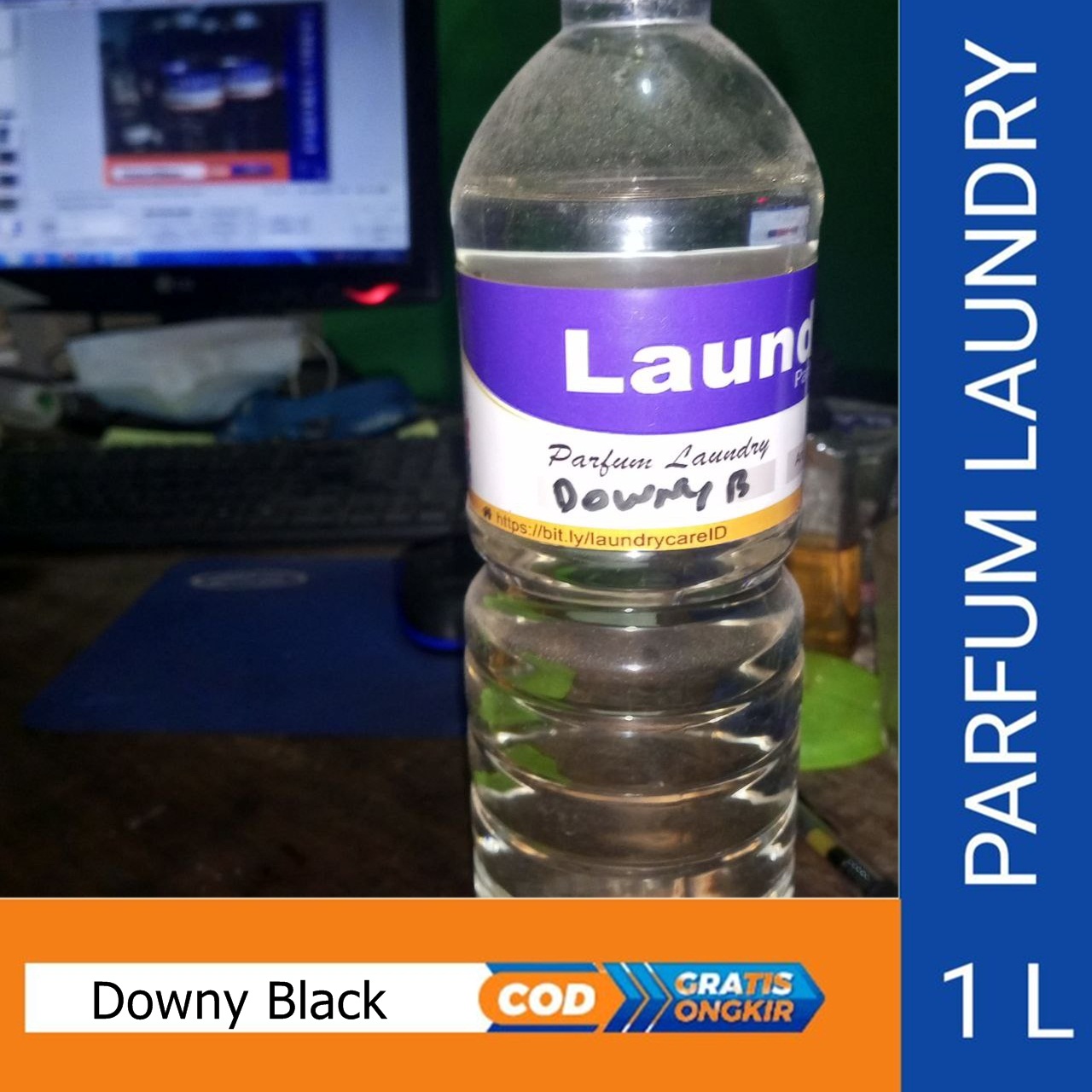 Parfum laundry downy black wangi awet dan tahan lama